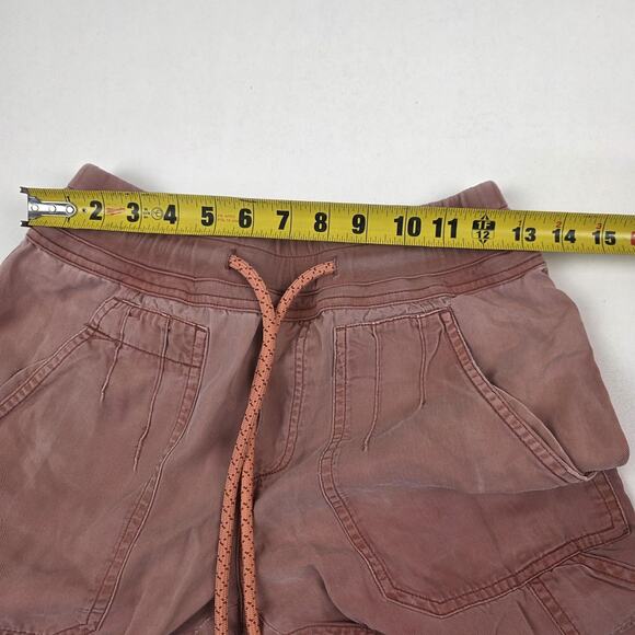 Anthropologie Pants Womens XS Mauve The Nomad Lyocell Jogger Utility Cargo Pink - Picture 7 of 11